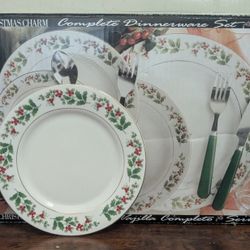 Gibson Christmas Charm  88 Pc