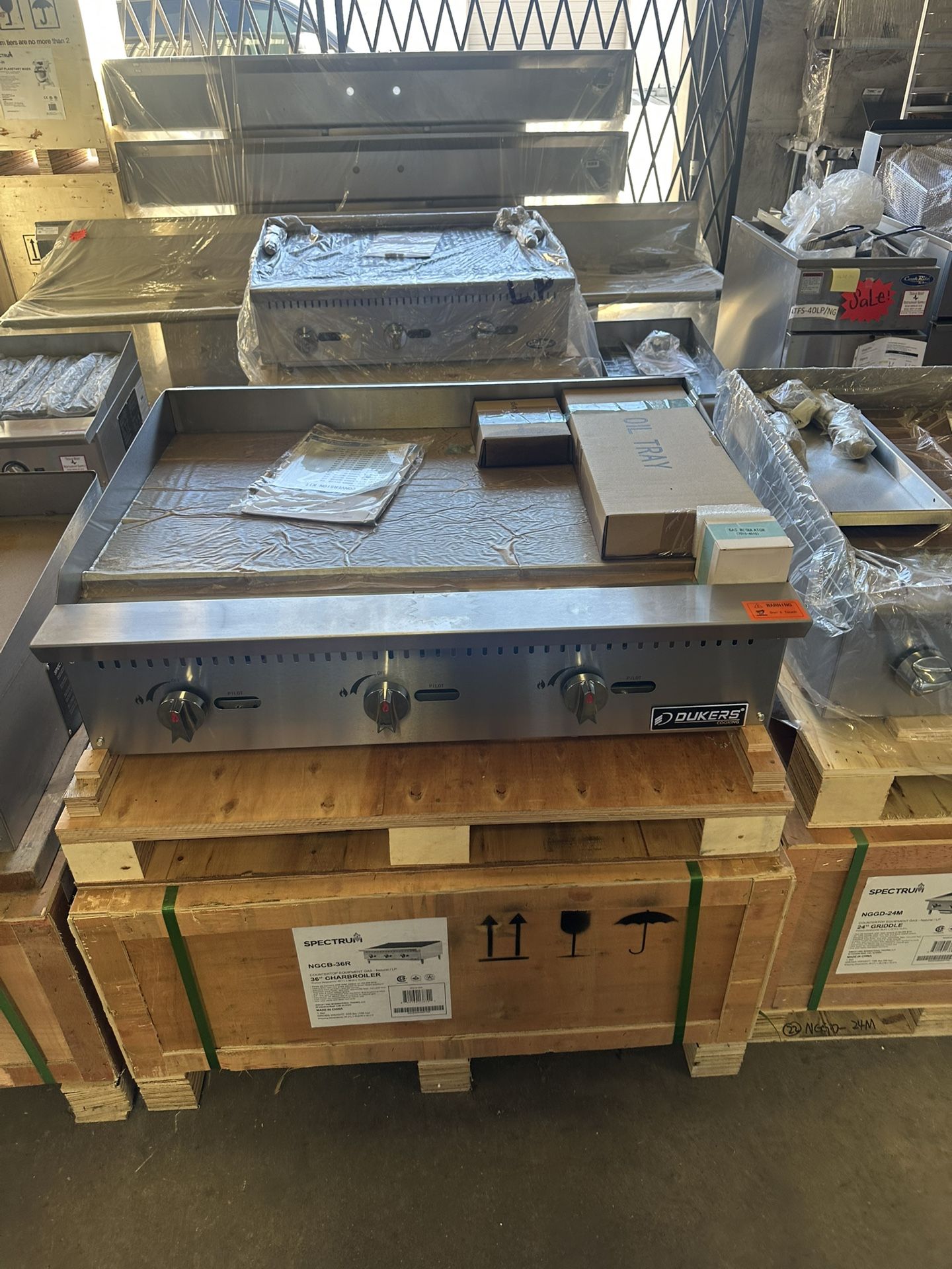 Brand New Commercial 36” Manual Griddle(plancha)