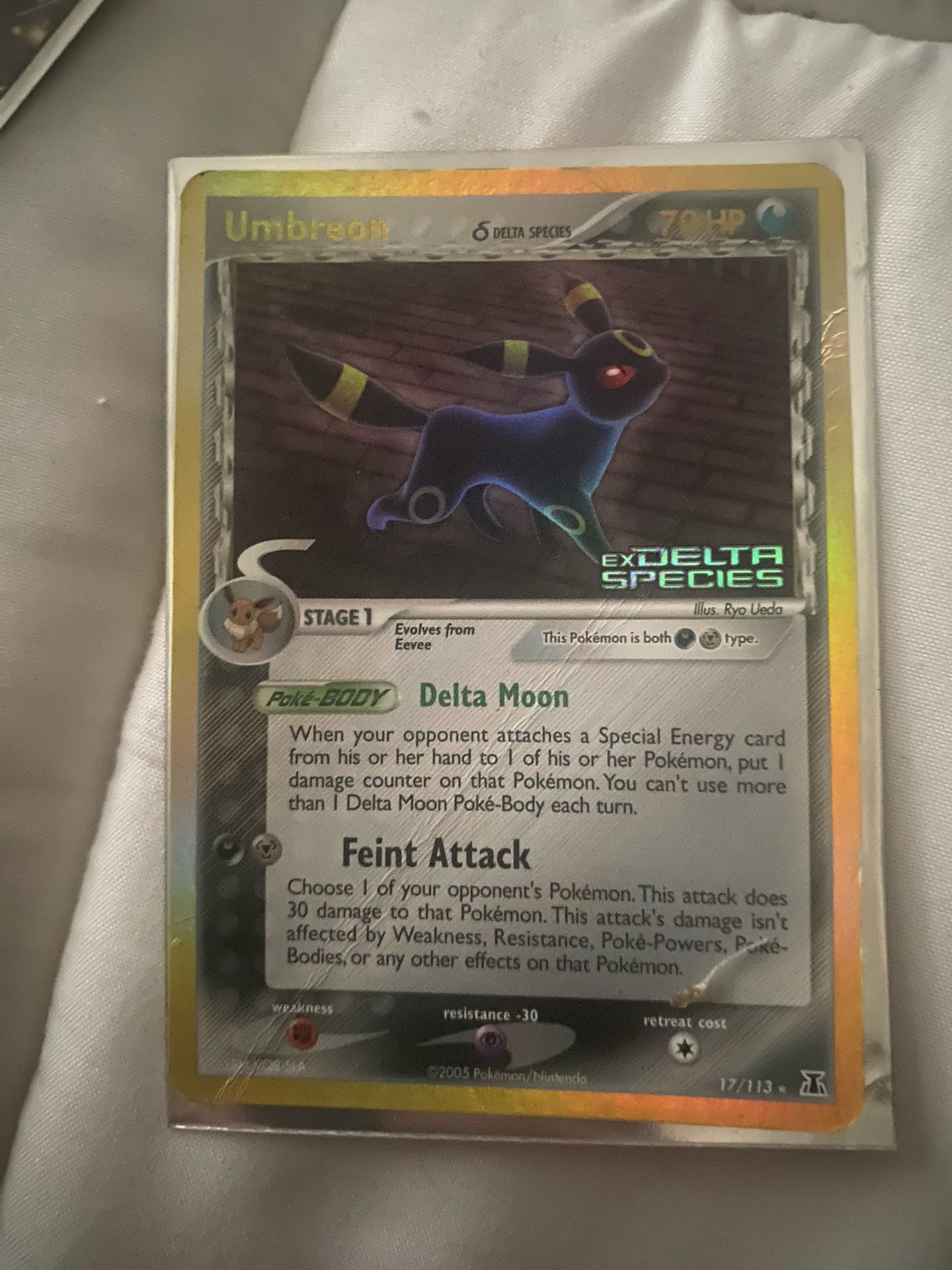 Pokémon TCG - UMBREON🌒 HOLO✨
