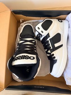 Osiris Skate Sneakers White and Black