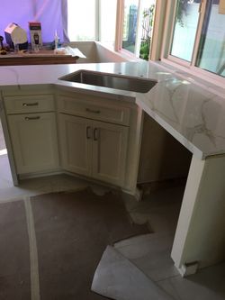 Se Hacen Gabinetes De Cosina Tambien Instalamos Quartz