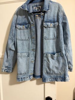 Michael Kors Light Wash Denim Jacket
