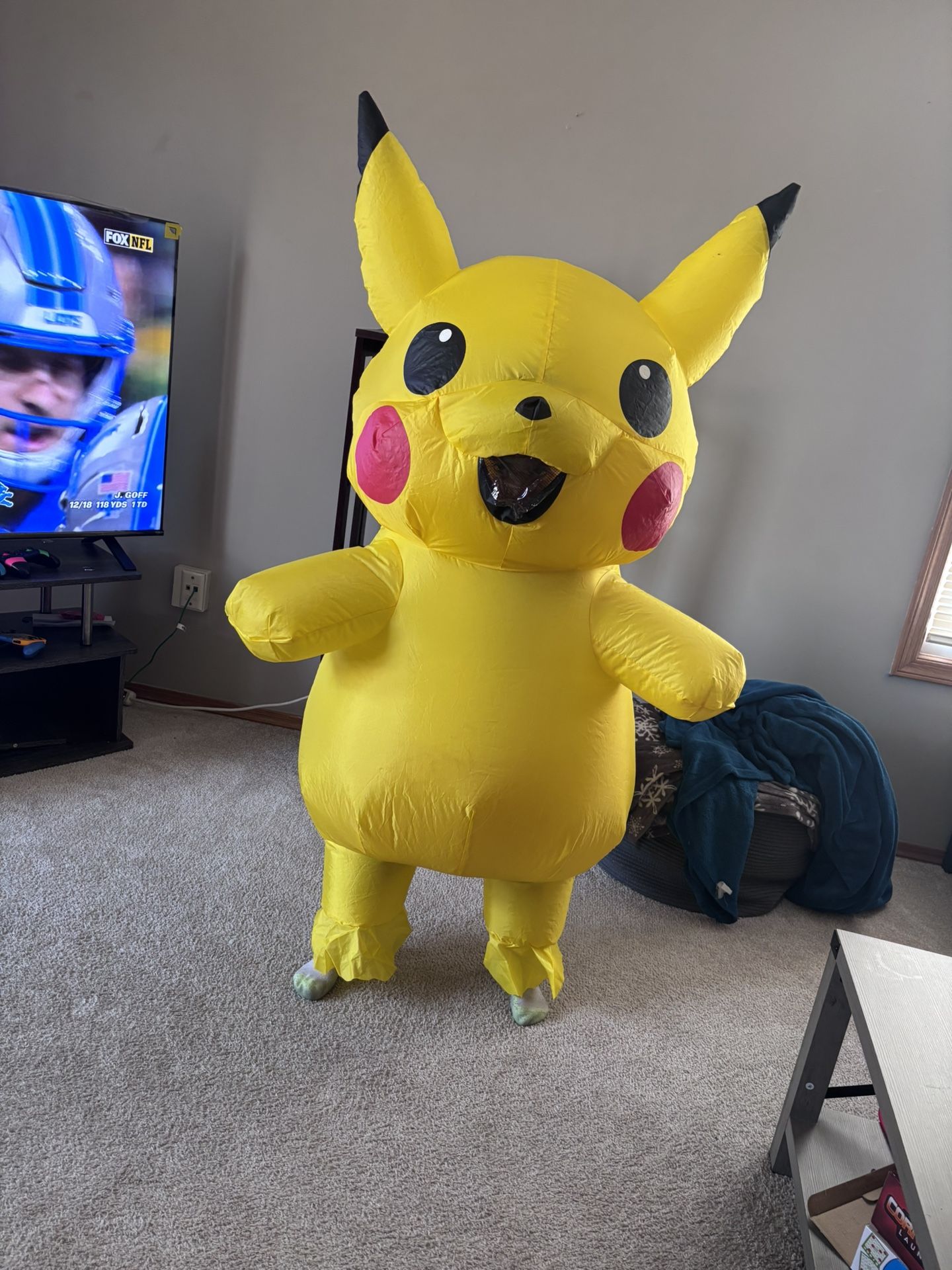 Kids Pikachu inflatable costume
