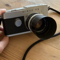Olympus Pen F 35mm F1.8 Film Camera