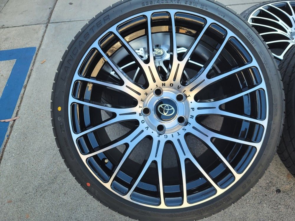 19"new Wheels With New Tires For TOYOTA CAMRY 2016-2024