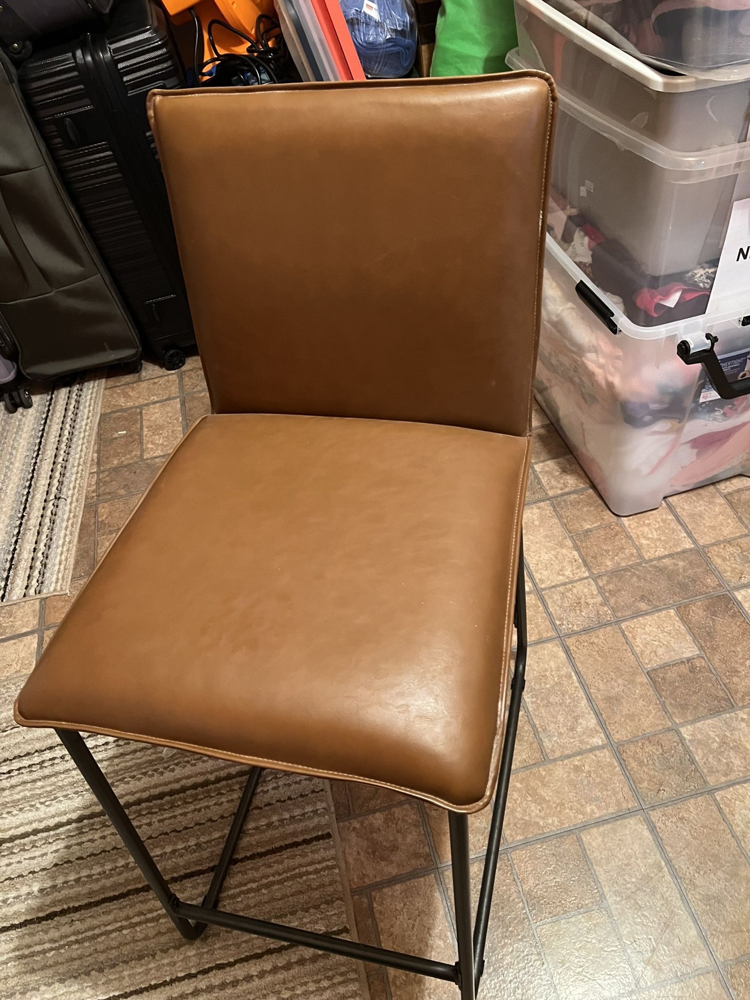 Brown Chair Stool