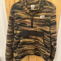 North Face Fleece Sherpa Fleece Hoodie