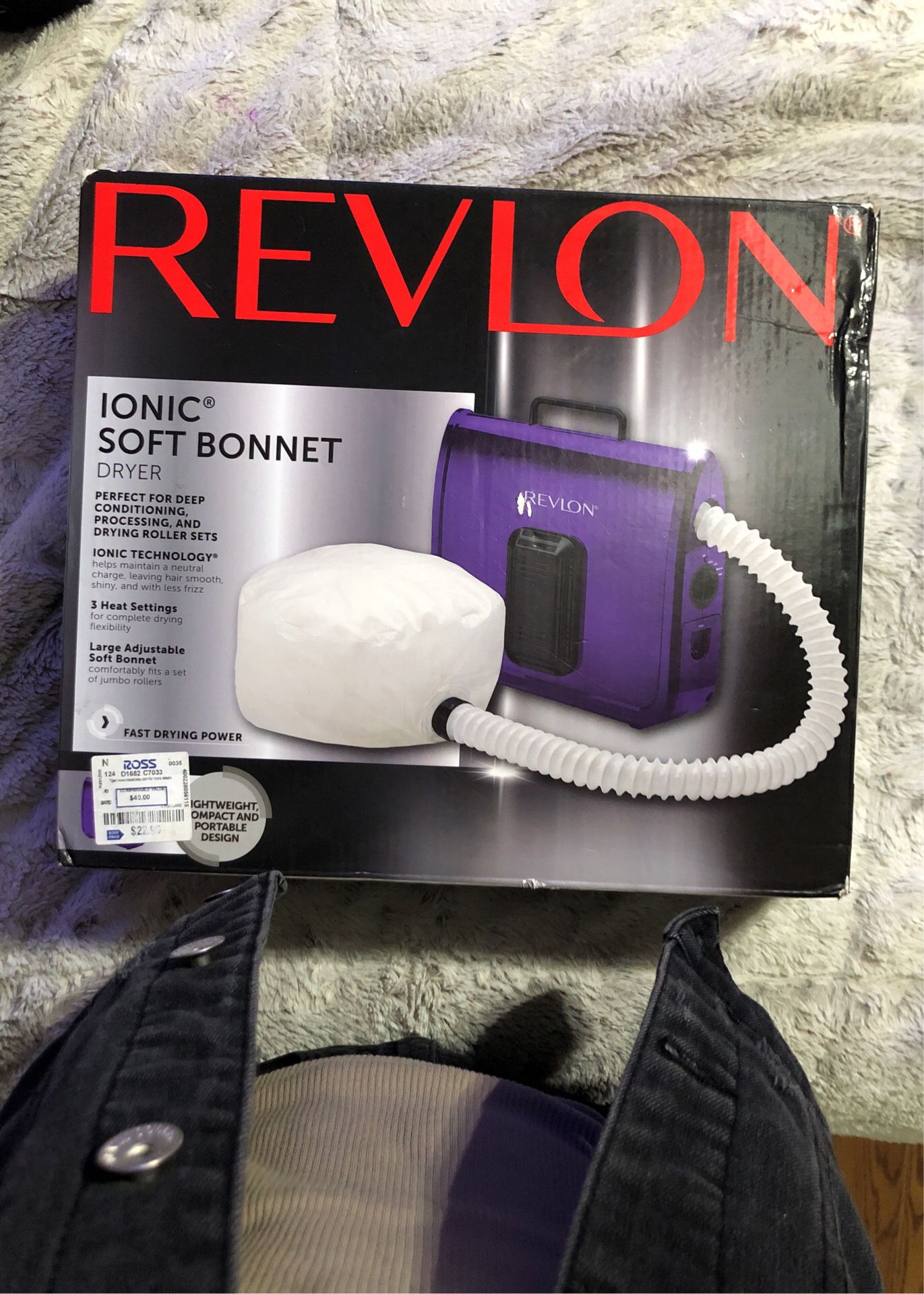 Revlon Ionic Soft Bonnet Dryer