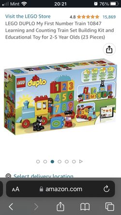Lego Duplo Number Train