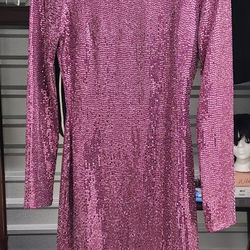 Shimmery Sequin Party Dress