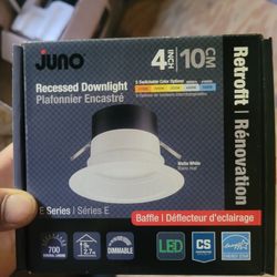 Juno retrofit 4" recessed downlight