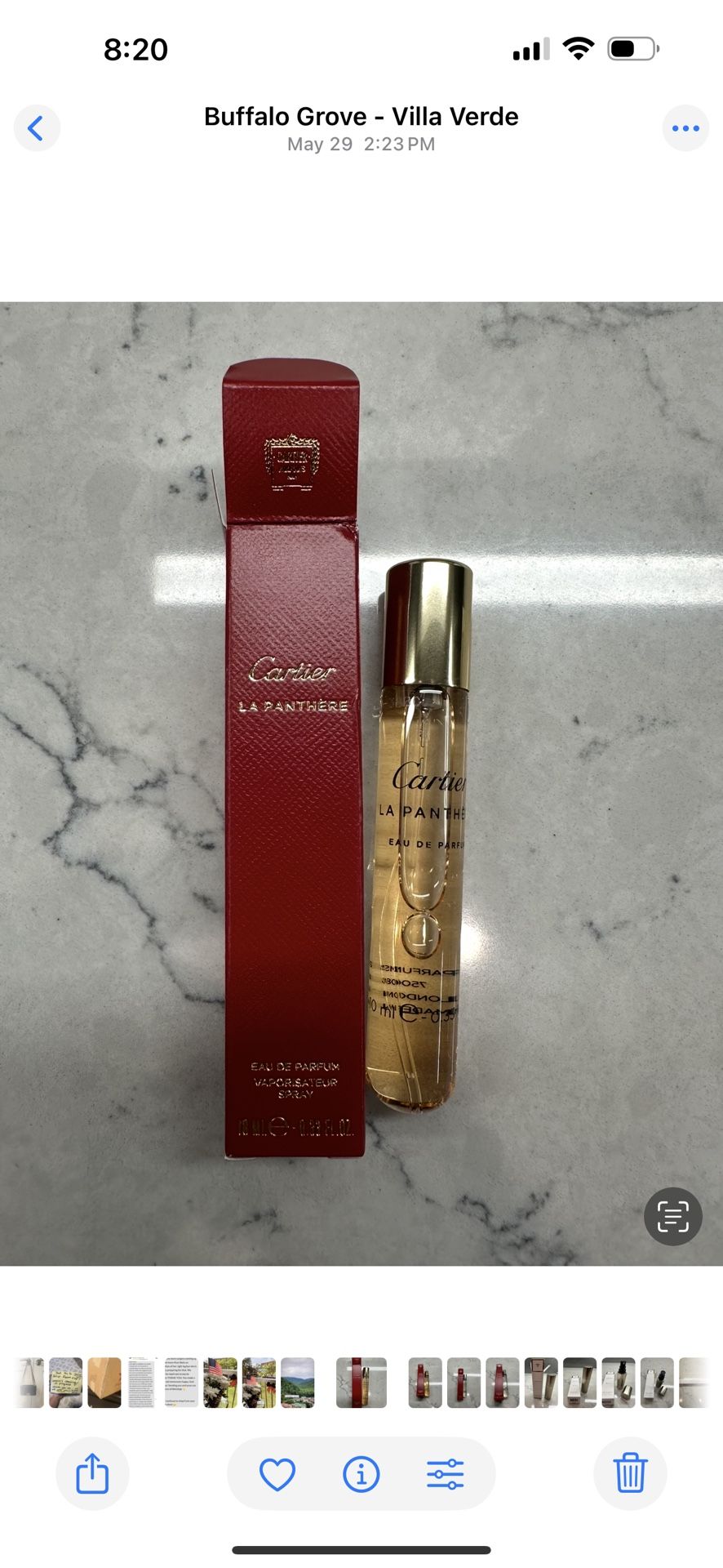 Cartier La Panthere 10ml Spray