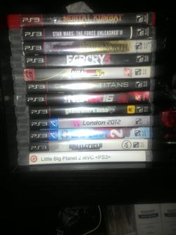 11 awesome ps3 games. Asking 100 for whole bundle.