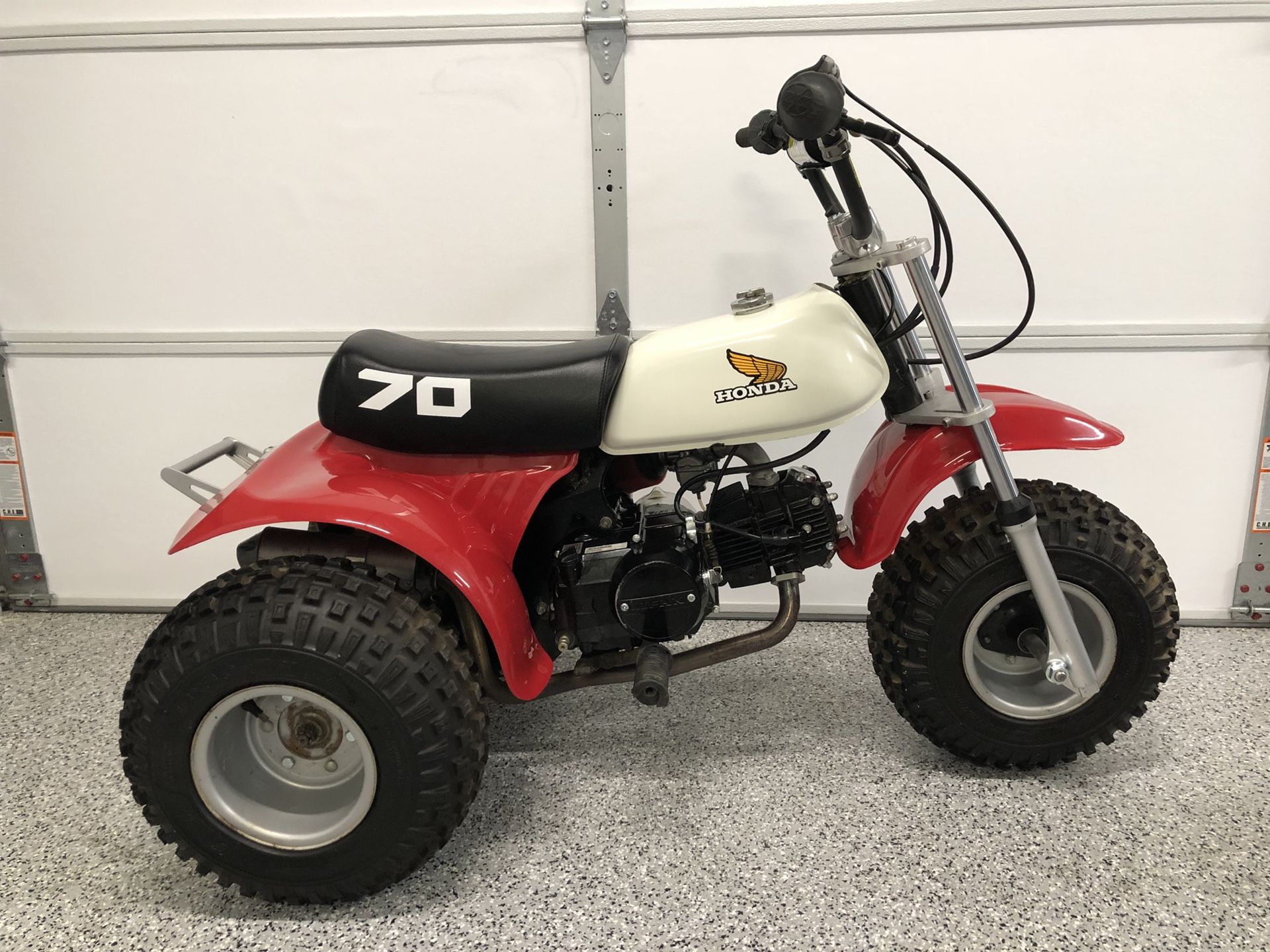 Honda ATC 70 Three Wheeler Trike 125 Lifan Front suspension