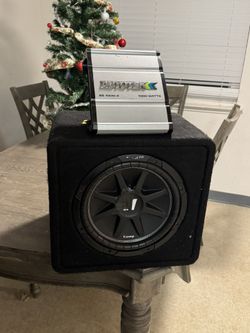 Kicker 12" And Amp