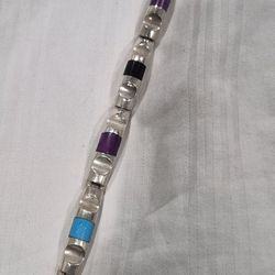 $80 Taxco Bracelet 925 Silver 37g