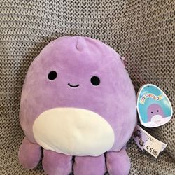 Squishmallows Violet Octopus Plush