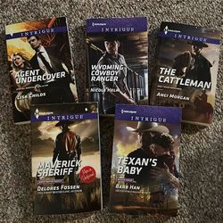 Intrigue; Suspense Books By Various Authors 