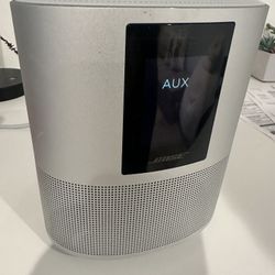 Bose Home Smart Speaker 500 Bluetooth Wi-Fi Alexa Voice Control Silver