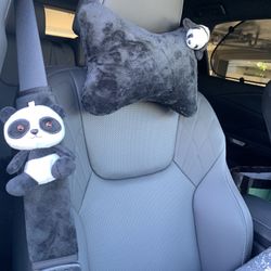 Neck car pillow , seat belt cover