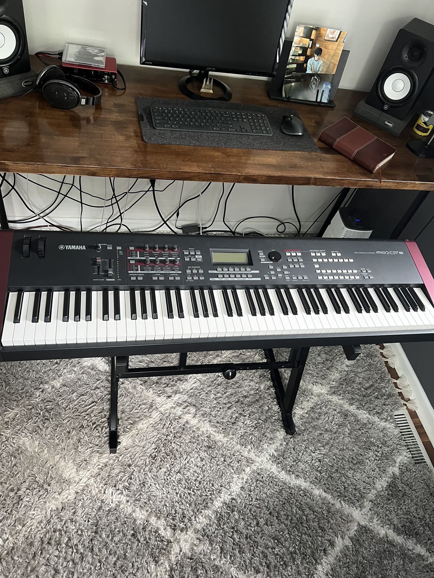 Yamaha Moxf8 Music Synthesizer