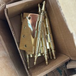 5 Boxes Of  Door Hinges 