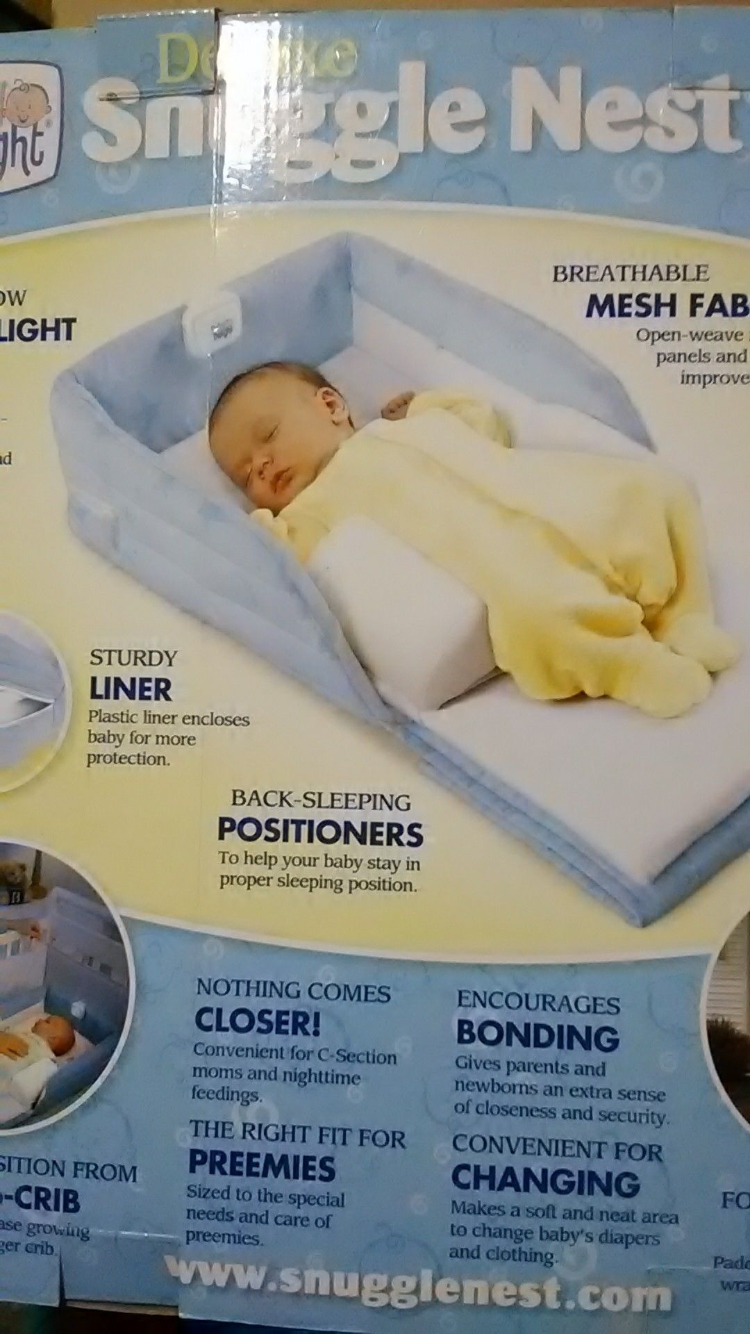 Deluxe snuggle nest