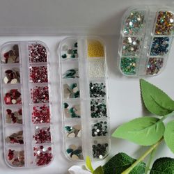 Decoracion, Cristales Y Dijes Para Uñas 