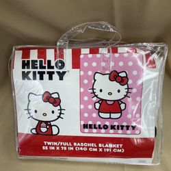 Hello Kitty Twin Blanket