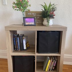 4-Cube Storage Organizer Shelf