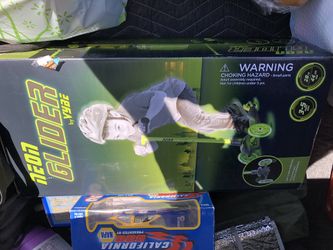 Neon glow scooter