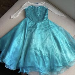 girls/frozen dress/elsa/ costume/7-8