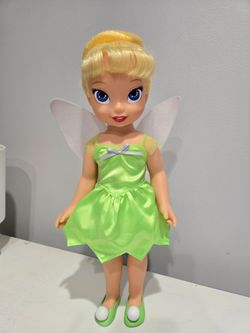 EXCELLENT CONDITION Playmates Toys - Disney Fairies Tinker Bell Doll 15 Inch