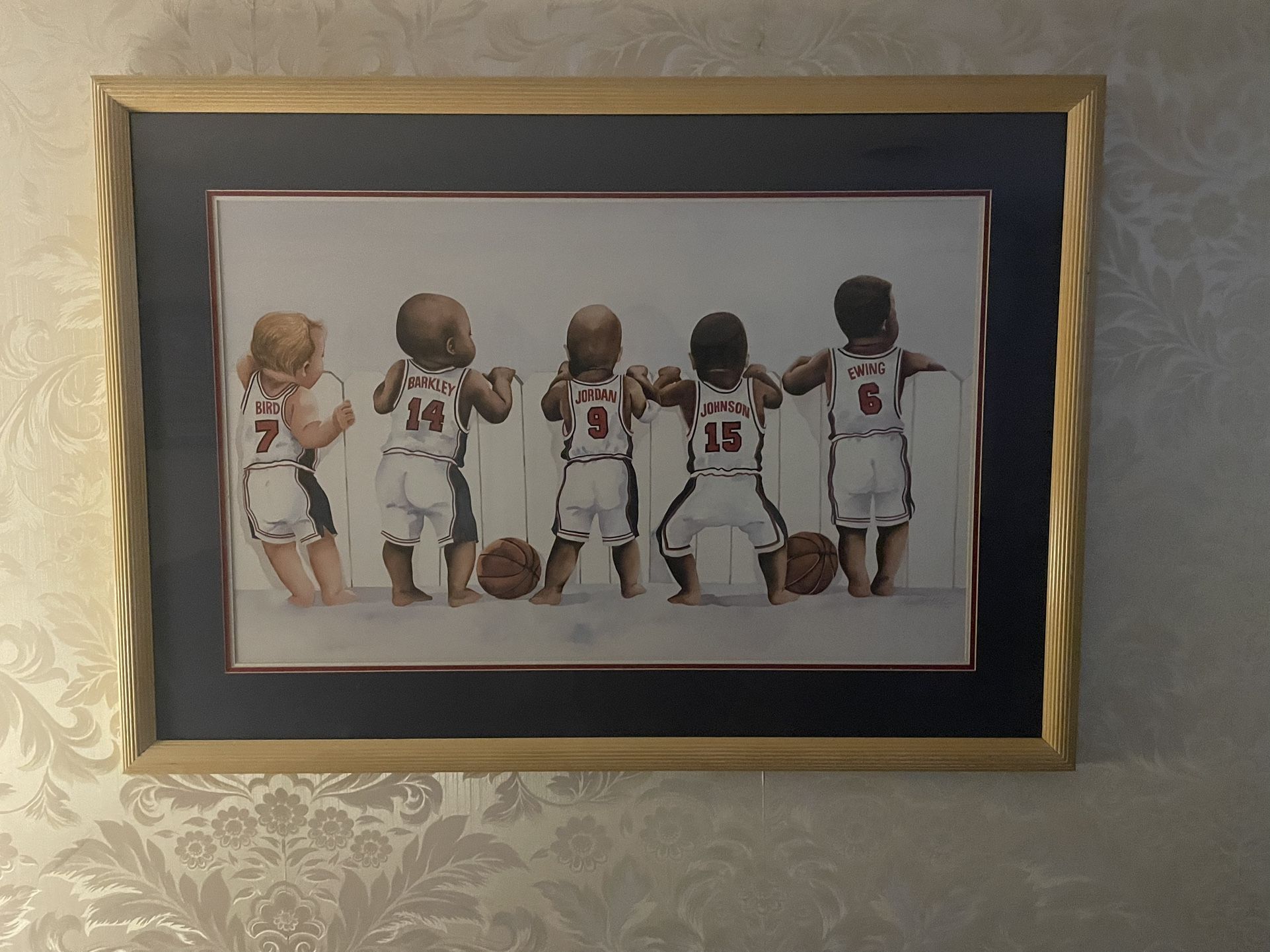 Dream Team ‘92 Framed Painting