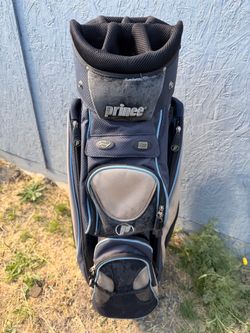 Prince Golf Cart Bag Navy Blue