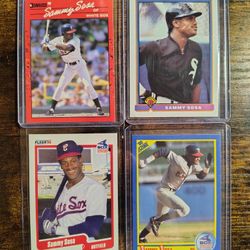 SAMMY SOSA BASEBALL CARD COLLECTION!!