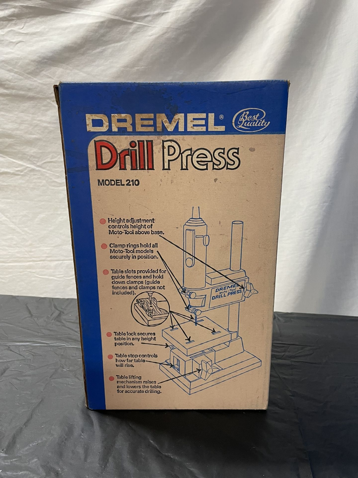 Vintage Dremel Drill Press Moto-Tool Model 210