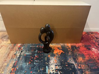 Black/Brownish Family Figurine