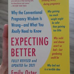 Expecting Better pregnancy book!