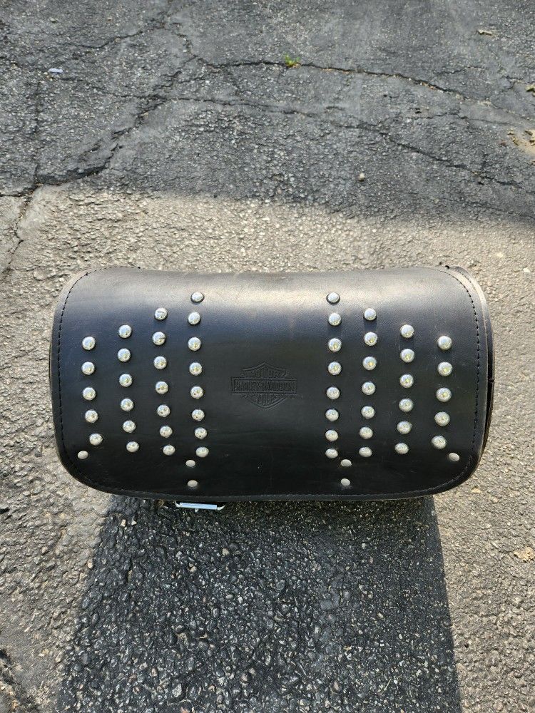 Harley Davidson Leather Motorcycle Saddle Bag