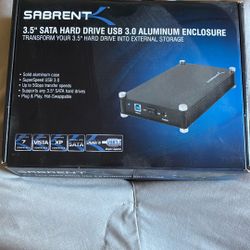3.5” Santana Hard Drive USB 3.0 
