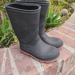 Rubber Rain Boots Sz 9/10 Kids 