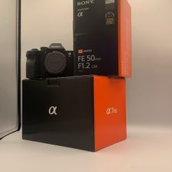 Sony A7RV With Sony FE 50mm F1.2 GM 