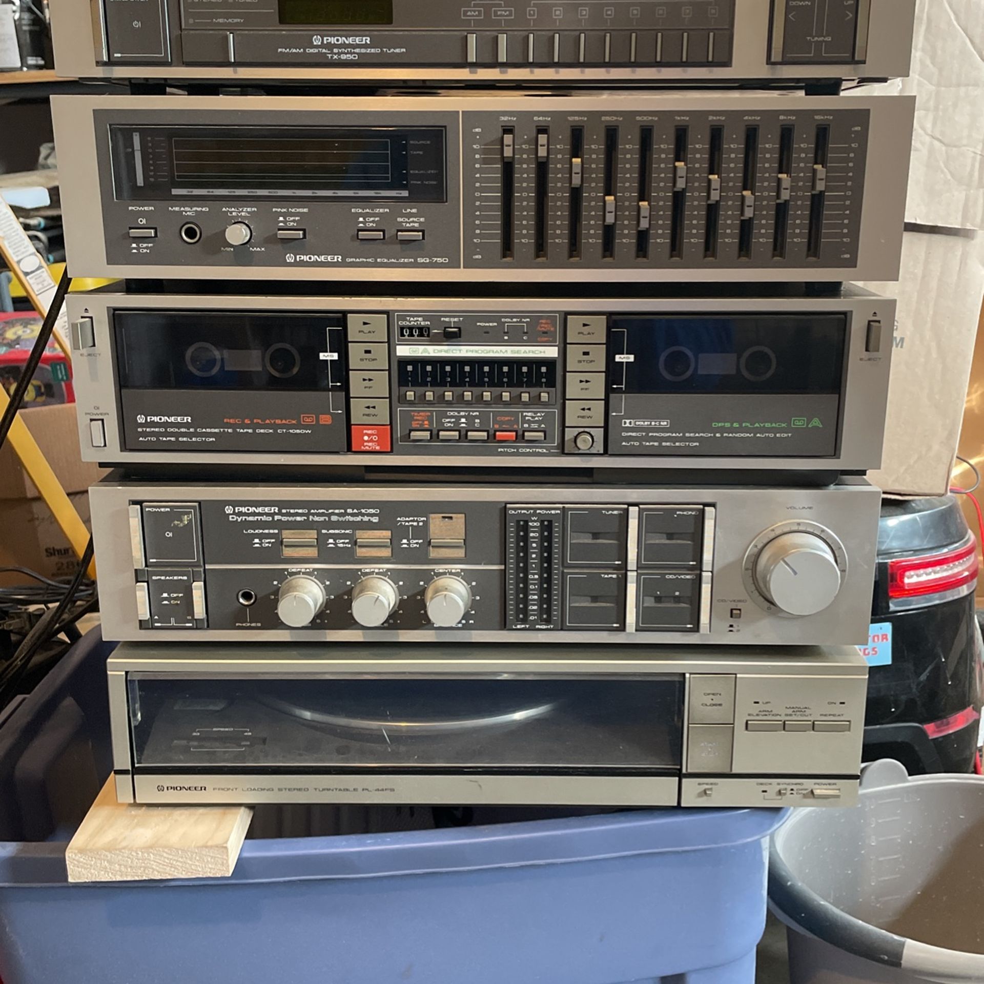 Vintage Pioneer stereo Home System