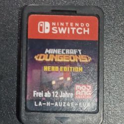 Minecraft Dungeon Nintendo Switch Game 