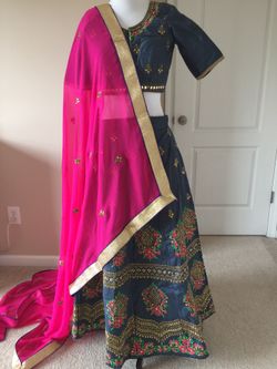 Indian Pakistani Lehenga Choli dress