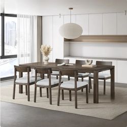 Flexsteel Utility 7-Piece Dining Table Set