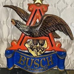 Vintage Busch Sign