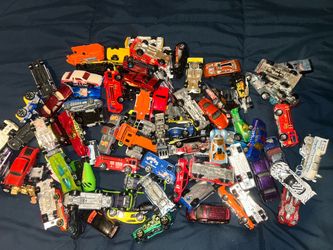 Large Lot Of Vintage Hot Wheels Toy Cars