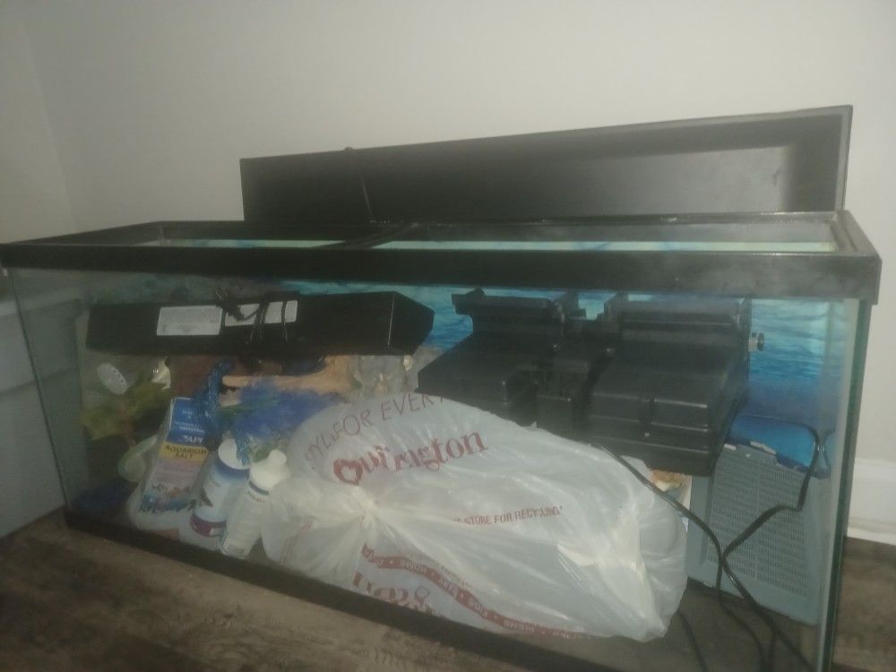 55 Gal Fish Wit Lot Everything